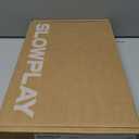 SLOWPLAY Nash 14g Clay Poker Chip Set for Texas Hold'em, 300 PCS [Blank Chips - White Gold Edition] Features a Premium Case with Durable German Polycarbonate Shell