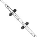 W11259785 Dishwasher Upper Rack Track (Left Slide) Compatiable with Whirlpool Dishwasher Replacement Parts