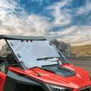 KEMIMOTO UTV Electric Windshield Wiper Motor Kit for Most UTV Compatible with Can Am Defender Pro Compatible with Mule Teryx 16" 12V Wiper Blade