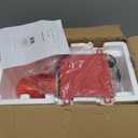 AC110V Industrial Siren Alarm Strobe Light-120dB Loud Horn&Red Beacon Warning Light,Waterproof Indoor/Outdoor Safety Alarm for Emergency,Factory,Office,Fires,Tornado,Intruders,Animal Deterrent