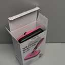 Self-Cleaning Pet Grooming Brush - Skin-Friendly Deshedding Tool for Dogs & Cats in Pink, Removes Loose Hair and Tangles, Pink