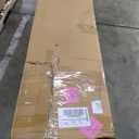 Fluted Dresser for Bedroom with 9 Drawers,62.99" Modern Chest of Drawers with Faux Marble Top, Curved Profile Design,Dresser TV Stand, Wood Drawer Organizer for Living Room, Hallway, Brown