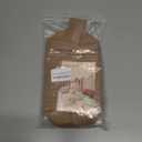 Makeup Bag Small Cosmetic Bag Portable Make Up Bags for Women Cute Makeup Bag for Purse Large Open Small Makeup Pouch Waterproof Makeup Organizer Bag Travel Essentials with Zipper Beige