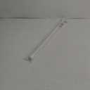 Kenney Davenport 1/2" Petite Café Decorative Window Curtain Rod, 28-48", White