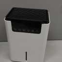 Dehumidifier,75 OZ Water Tank (500 sq.ft) Dehumidifiers for Home,Quiet Dehumidifier for Bathroom Bedroom Basement RV with 12H Timer,Auto Shut Off,7 Colors LED Light,Sleep Modes (2200ML)