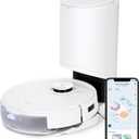 ECOVACS DEEBOT TEO+ Robot Vacuum and Mop Combo with Auto-Empty Station, Precision Laser Mapping, 3D Maps, Oscillating Mopping, 3000Pa Suction, Hands-Free Cleaning for Up to 60 Days