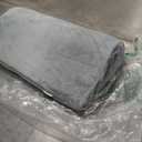 Knee Wedge Pillow 6.3'' for Post-Surgery Recovery-Leg Elevation Support for Sleep Position, Alleviating Lower Back & Hip Pain Enhancing Circulation in Ankles Legs Triangle Pillow with Removable Cover, Gray