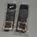 Pack of 2 Gecaja Rhinestone Elastic Waist Belt