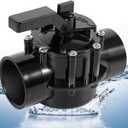 4716 2-Port 2 Inch Diverter Valve Replace Part for 2 Way Positive Seal Diverter Valve Compatible with Ground Pool, Tub & Spa System