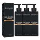 3pcs,Root Activator Shampoo,Hair Regrowth, Unisex, Natural Formula for Men and Women,Smooth Strong Repair Conditioning Shampoo