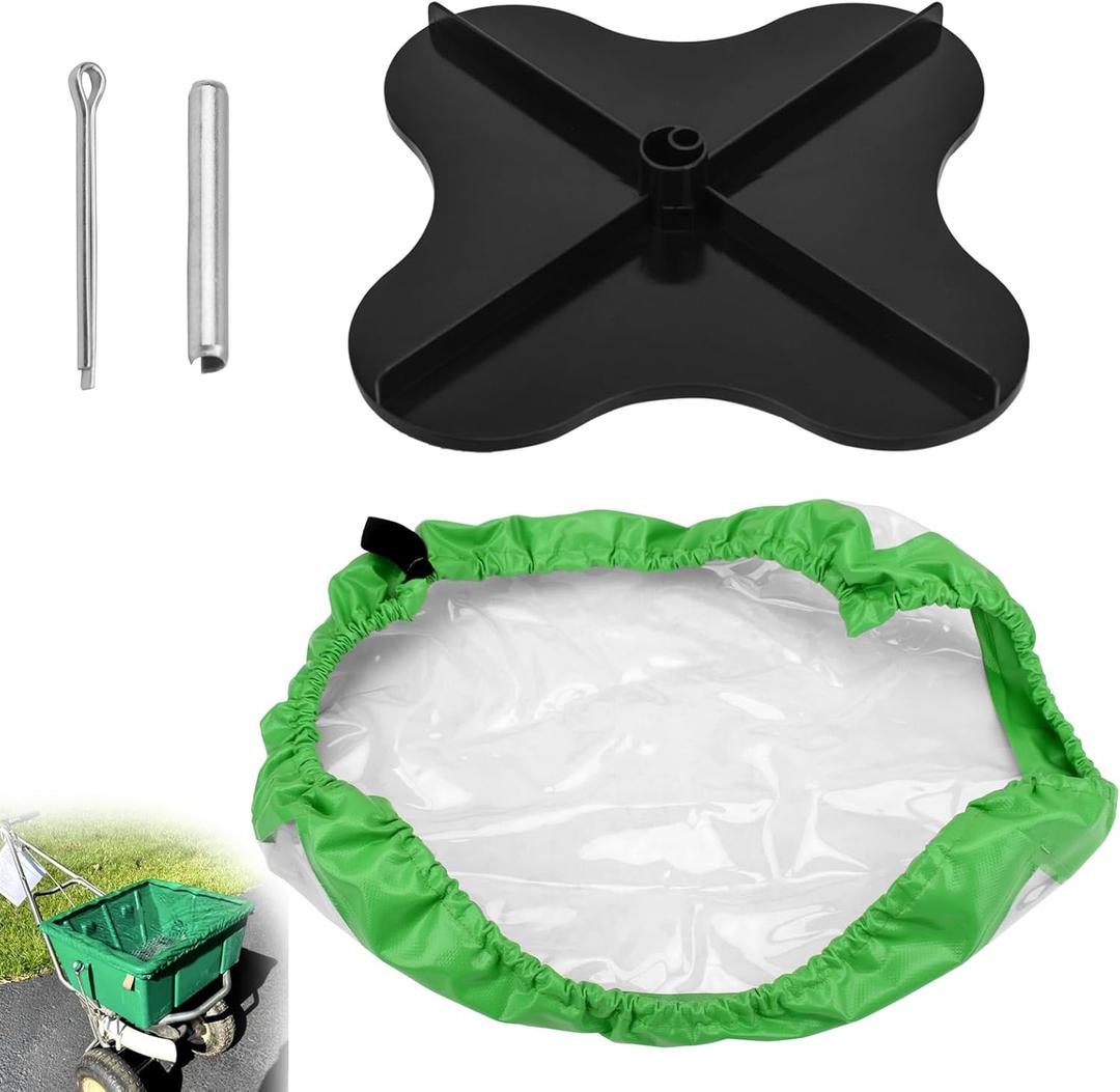 N2320/ 030317 Fertilizer Spreader Impeller & 092128 Spreader Cover for Le-SCO 101186 High Wheel Spreader, 50 LB Push Spreader 092807, 80 LB Walk-Behind Spreader 705699, 091186