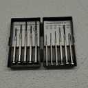 11PCS Small Precision Screwdriver Set, Premium Mini Screw Driver Set Kit, 6 Different Sizes of Flat Head Philips Screwdrivers for Watch, Eyeglasses, Electronics, Repair Box