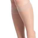 Sigvaris Women's Soft Sheer Trouser Knee Highs - 8-15 mmHg Honey B