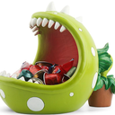 Piranha Plant Large Candy Bowl For Candy Dish Key Bowl Decorative Bowl Home Decorations Indoor Big Mouth Plant (Green, Extra Large)