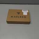 M MAELREG Mens Polo Shirts Short Sleeve Jacquard Performance Moisture Wicking Lightweight Casual Active Mens Golf Shirt (L)