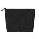 MINIOZE Leopard Grey Animal Leather Makeup Bag Travel Cosmetic Bag Organizer Toiletry Bag Make Up Bags For Women Girls Large Light