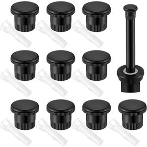 10 Pack Spray Shut Off Nozzle Compatible with Hunter Pro Spray PS Ultra Heads 916400sp, Black