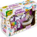 Crayola Scribble Scrubbies Glam Pack (4 Pets), Holiday for Kids, Washable Pet Care Toy, Coloring Animal Craft, Stocking Stuffer Toys for Girls & Boys, 3+