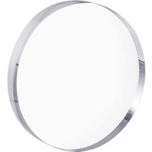 CiaoHER 1in Thickness 7in Diameter Acrylic Disc Display Block Clear Polished Round Pedestal Stand Riser 7" x 7" x 1", 1 Pack