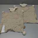 Crane Baby Lovey, Security Blankets for Babies, Ollie The Bunny Security Blanket, Soft 100% Organic Cotton Blanket Bunny Items, Organic Baby Items, Loveys for Babies