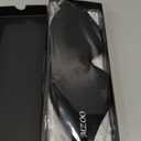 MZOO Luxury Sleep Eye Mask for Side Sleeper Men Women, Zero Eye Pressure 3D Sleeping Mask, Light Blocking Patented Design Night Blindfold, Soft Eye Shade Cover for Travel, Black