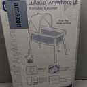 Chicco LullaGo Anywhere LE Portable Bassinet with Canopy, Waterproof Mattress and Fitted Sheet, Travel Bassinet for Baby Includes Carry Bag, Serene/Beige, One-Size