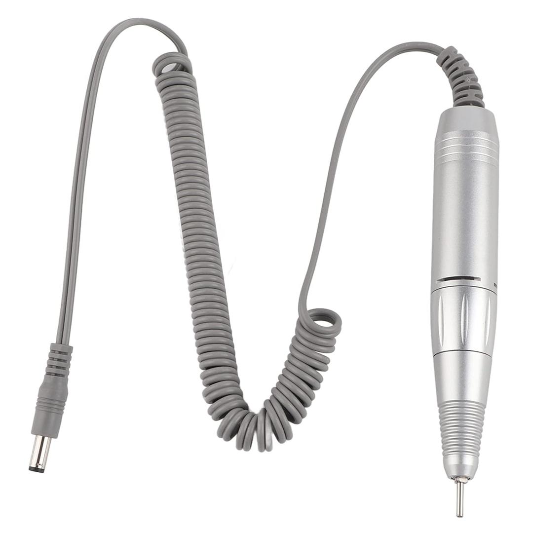 Joyzan Electric Nail Drill Pen, 35000RPM Handle Handpiece Polishing Machine Part Replacement Aluminum Alloy File Acrylic Powder Remover Gel Polisher Grinder Portable Manicure Pedicure Art Tool