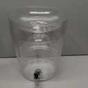 Creativeware 3-Gallon Beverage Dispenser- Poly Prop Beverage Dispenser, Clear