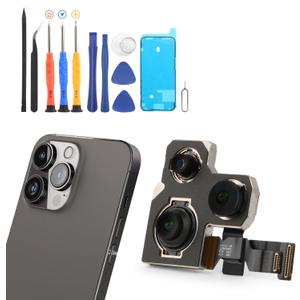 for iPhone 14 Pro Max Main Back Camera Replacement for iPhone 14 Pro Max A2894 A2651 A2893 A2895 Main Rear Camera with Flex Cables Repair with Tools
