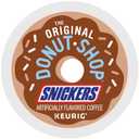The Original Donut Shop Snickers Coffee, Keurig Single Serve K-Cup Pods, Flavored Coffee, 96 Count (4 Packs of 24)