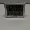 Sonnet Ken-Tech T-4652 Atomic Radio Controlled LCD A larm Clock, 1.5-Inch, Black Blue Light