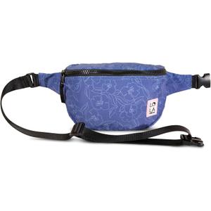 Large Bum Waist Bag for Adults (Various Vibrant Colors and Patterns Available) (One Size, Petal - Bluebell)