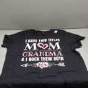 I Have Two Titles Mom and Grandma Cute Grandmother Women T-Shirt Size 3X