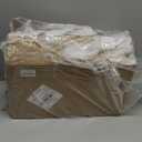 Elegant Ivory White Pillar Candles with Clear Ribbed Glass Holders 24 pcs (12 Unscented Candles+12 Candle Hoders) Perfect for Weddings, Parties, Events, and Home DecorLong-Lasting Burn