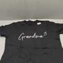 3rd third time grandma of 3 T-Shirt (Small, Black)