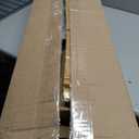 Brushed Gold Bathroom Light Fixtures 4-Light Crystal Vanity Lights