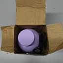 Exllena Small Water Bottle 12oz with Clip, Double Wall Stainless Steel Vacuum Small Insulated Water Bottle Keeps Drinks Cold 24 Hrs/Hot 12 Hrs for Kids Handbag School BPA Free (Purple)