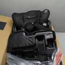 Baby Trend Hybrid SI 3-in-1 Combination Booster Seat, Hoboken Black Side-Impact Protection, 3-Stage Growth Design, Adjustable Headrest, Cushioned Comfort, Manufacture Date: 06/01/2026