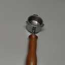 HIBREW 51mm 3 Ear Bottomless Portafilter for H10B Coffee Machine - Stainless Steel with Rosewood Handle - Advanced Espresso Tool for Coffee Enthusiasts