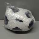 Plush Soccer Balls - Fluffy Stuffed Toy Soccer Ball Plush Pillow Soft Durable Stuff Soccerball Gift for Kids Boy Baby (Black -White,11.8inch/30cm)