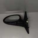 TRQ Driver Side Power Mirror Smooth Black Paint to Match Compatible with 1992-1995 Honda Civic Sedan HO1320113