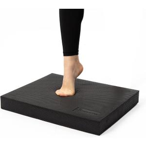 StrongTek Extra Wide Foam Balance Pad for Physical Therapy, 19" X 15.8" X 2.4", High-Density TPE Foam Pad for Exercise, Enhanced Stability, Core Strength, Non-Slip & Water-Resistant, for Fitness, Yoga