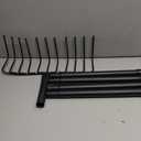 Garden Rake, Heavy Duty Rake with 11 Tines, 51 Inch Handle, 16 Inch Wide, Metal Garden Thatch Leaf Rakes for Raking Gathering Mulch,Metal Thatch Rakes for Lawn Yard Bushes Pine Needles Leaves Grass