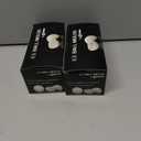 2 x Silicone Ice Molds Set of 2 - Circle Ice Cube Molds for Large Round Ice Balls - Ideal Sphere Shaped Big Ice Balls for Whiskey, Bourbon, Scotch, and Other Drinks - Includes Extra Cocktail Recipes