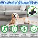 Dogcator Charcoal Dog Pee Pads Extra Large 28x34, Puppy Pads XL 30 Count, Potty Pads for Dogs, Disposable Urine Bed Pads for Odor-Control, X-Large Piddle Underpads, Training Liners for Housebreaking