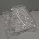 Pioggia Clear Vinyl Oval Fitted Tablecloth Elastic Edged Table Cloth Waterproof Oil-Proof Plastic Cover Best for 42''x60'' Oval Table Only