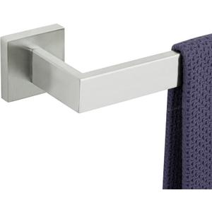 36 Inch Towel Bar for Bathroom 12/16/24/28/32/36 Inch Kitchen Towel Holder Brushed Nickel Towel Rod Wall Mounted SUS304 Rustproof Towel Rack Modern Square Design (1, Brushed Nickel, 36 Inch)