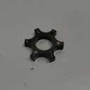 RASTP Aluminium 70mm Steering Wheel Adapter Plate Fit for Thrustmaster T300RS with 13 14 Inch Steering Wheel-Black