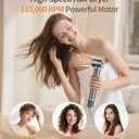 9 in 1 Hair Dryer Brush Kits,Professional 1200W Powerful Hot Air Styler Dryer with Case,110,000 RPM Auto Wrap Air Curler Travel Hair Crimper for Fast Drying/Straightening/Styling/Volumizing/Frizz-Free