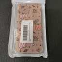 Pink Fall Vibe Case Compatible with iPhone 13 Pro Max, Cute Pumpkin Leaves Case for iPhone 13 Pro Max, Trendy TPU Phone Case Cover